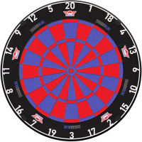 Bull's Shark Pro Blue Dartboard